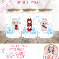 Image 2 of Labubu New Collections Collabs UVDTF cup wrap