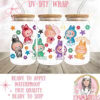 Image 6 of Labubu New Collections Collabs UVDTF cup wrap