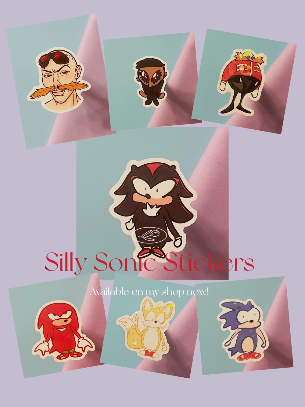 Image of Silly Sonic Stickers