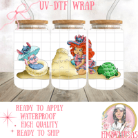 Image 1 of Stitch Collection UVDTF cup wrap 