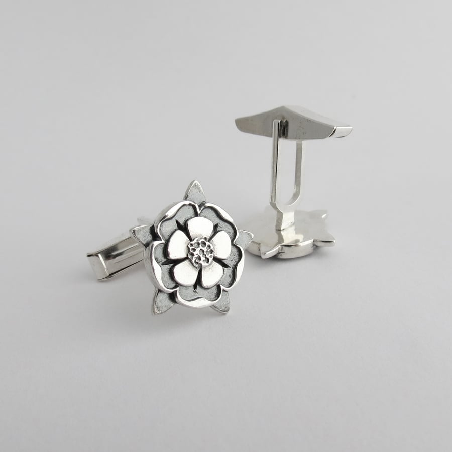 Image of Yorkshire Rose Cufflinks