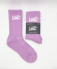 Image 1 of Summer Hues Purple Sports Sock - 1 Pack