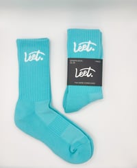 Image 1 of Summer Hues Blue Sports Sock - 1 Pack