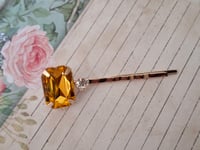 Image 2 of Fun and Colorful Gems Bobby Pins Set of 3