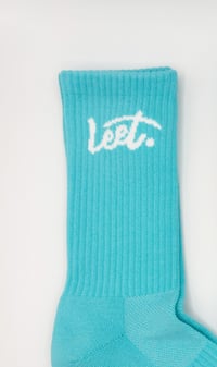 Image 2 of Summer Hues Blue Sports Sock - 1 Pack