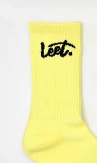 Image 2 of Summer Hues Yellow Sports Sock - 1 Pack