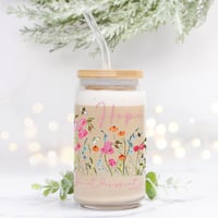 Image 1 of Hope Does Not Disappoint -Iced Coffee Jar -15% Off with code "newart15"