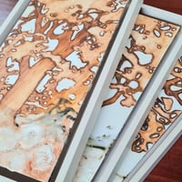 Image 4 of Triptych Trees, Encaustic (Beeswax), Original Artwork