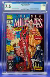Image 1 of New Mutants #98 (1991) - CGC 7.5 - First Appearance of Deadpool