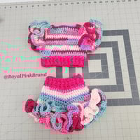 Image 1 of Flutter Sleeve  Shorts Set