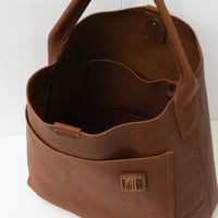 Image 5 of Bucket Bag in brown