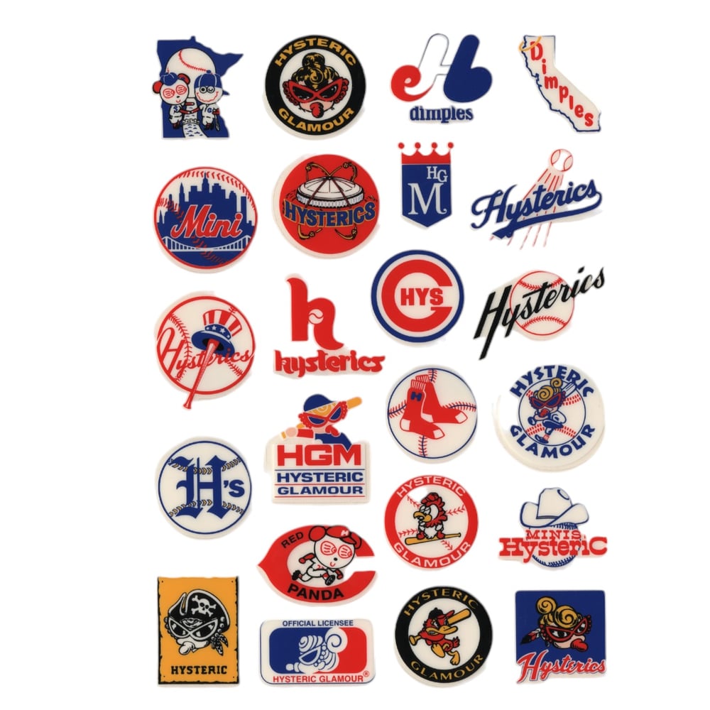 hysteric mini stickers