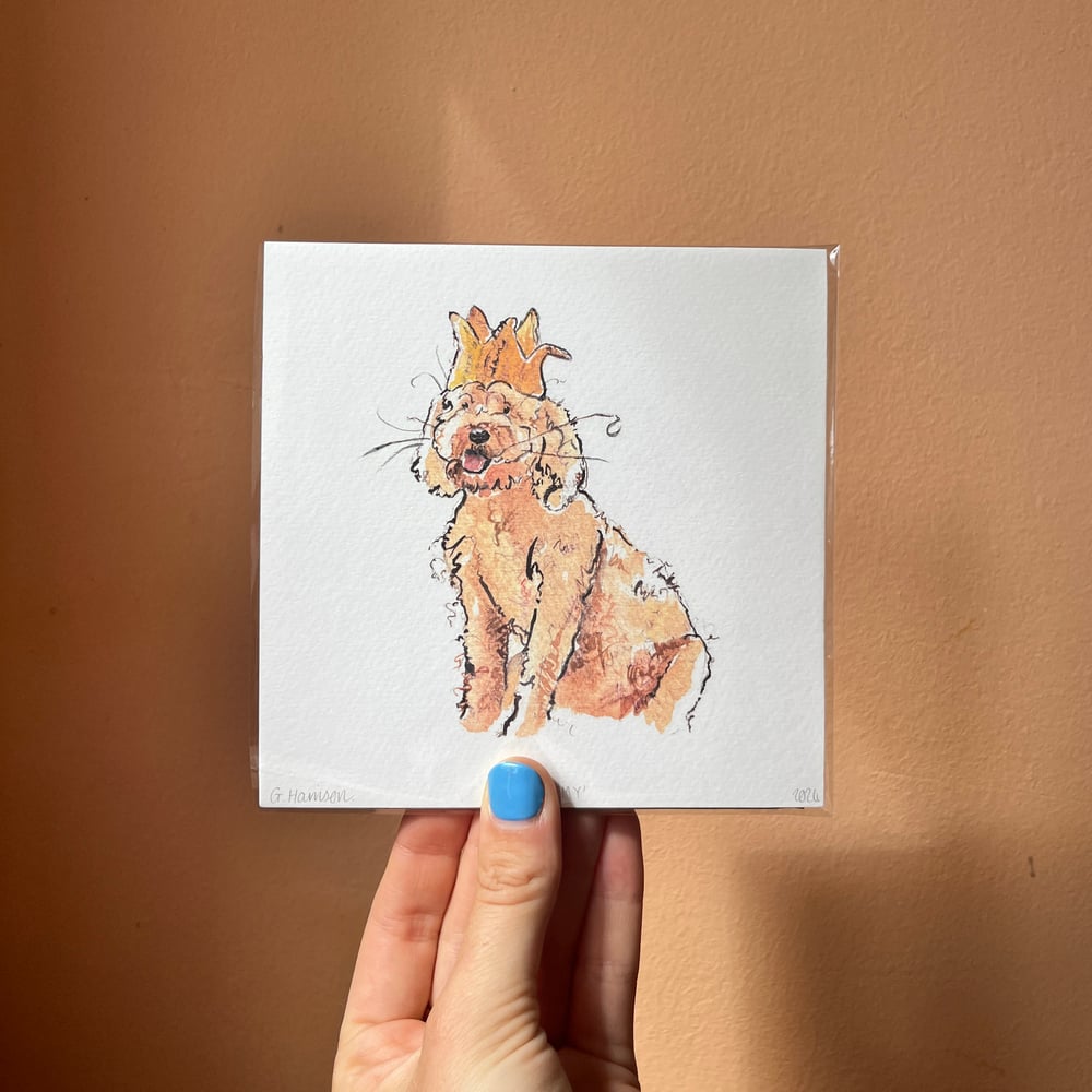 Image of animal mini-print series