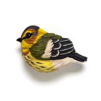 Image 1 of Mini Bird: Cape May Warbler