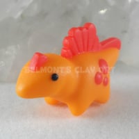 Image 1 of Orange "Kawaii" mini Spinosaur