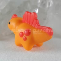 Image 3 of Orange "Kawaii" mini Spinosaur