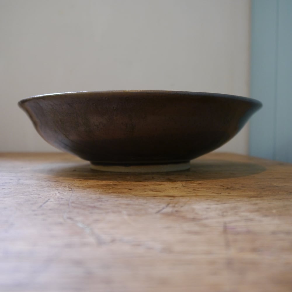 Image of Large bowl in metallic 