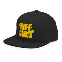 Image 2 of Riff Cult Classic Snapback Black & Yellow