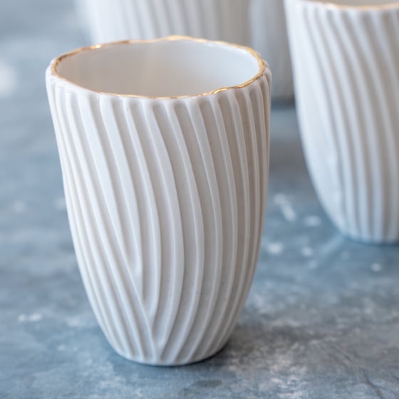 Image of -Expresso S "SENMAIDA" sgraffité sillons