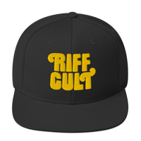 Image 1 of Riff Cult Classic Snapback Black & Yellow