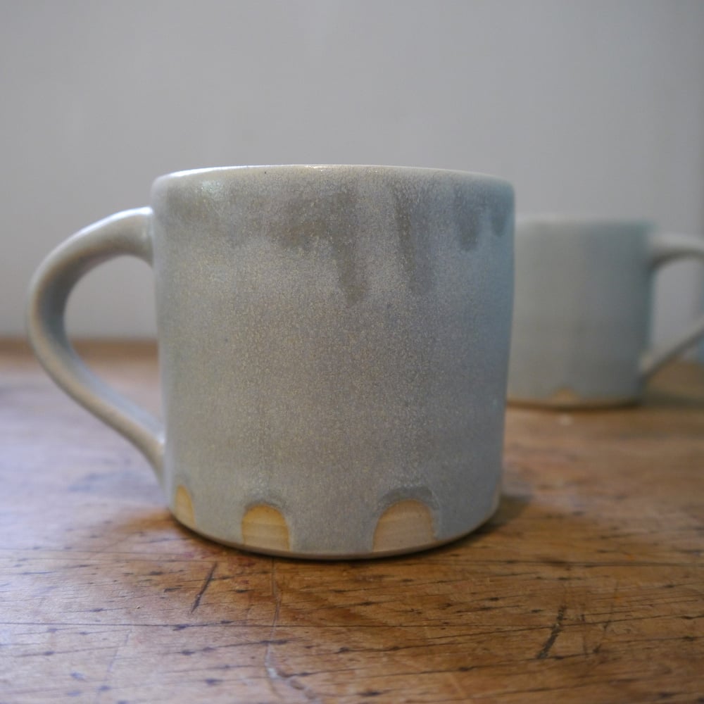 Image of Cups in frosted blue