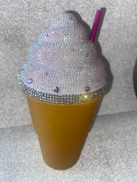 Image 2 of Icy Cream Cone – Luxe Rhinestone Tumbler