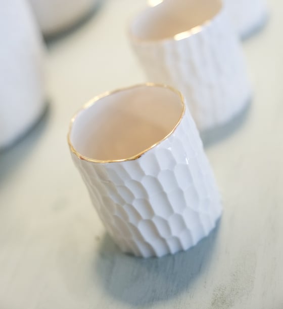 Image of -Expresso XS "SENMAIDA" sgraffité écorce