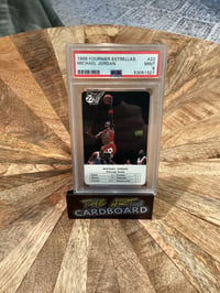 Image 1 of 1988 Fournier Estrellas GAME CARD #22 Michael Jordan PSA 9