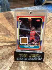 Image 1 of 2007 Fleer Michael Jordan 1986 RC Floor Game Used Floor Rare Release #RCF