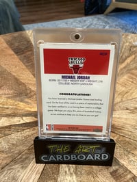 Image 2 of 2007 Fleer Michael Jordan 1986 RC Floor Game Used Floor Rare Release #RCF