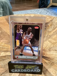 Image 1 of Michael Jordan  2007-08 Fleer Box Set #92 (MIKE AND KOBE) nrmt+