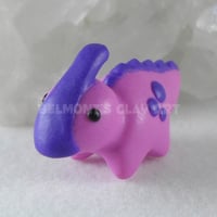 Image 1 of Lavender "Kawaii" mini Parasaurolophus