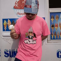 Image 1 of Mr. Ice Cream Man T- Shirt (Strawberry)