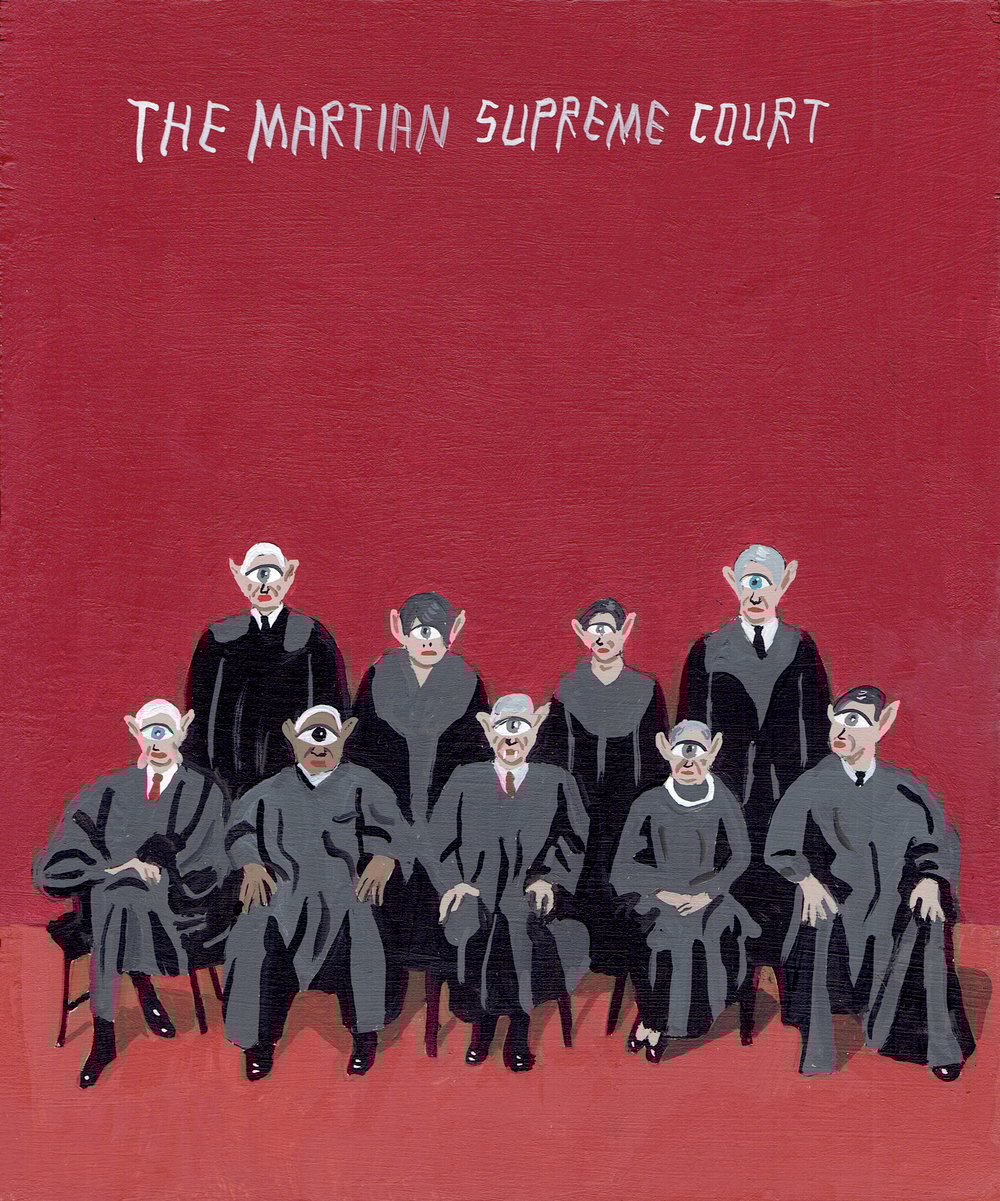 Image of THE MARTIAN SUPREME COURT