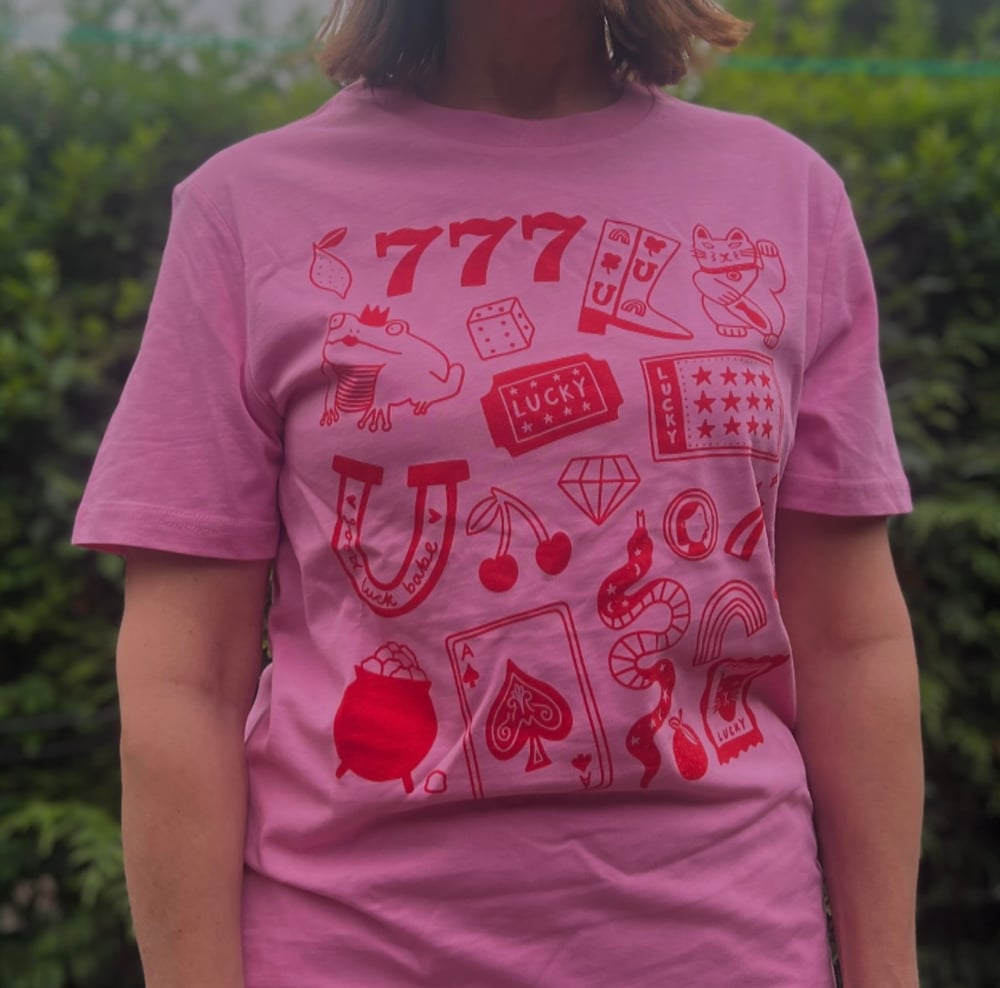 Image of Limited Edition Pink Lucky Tee