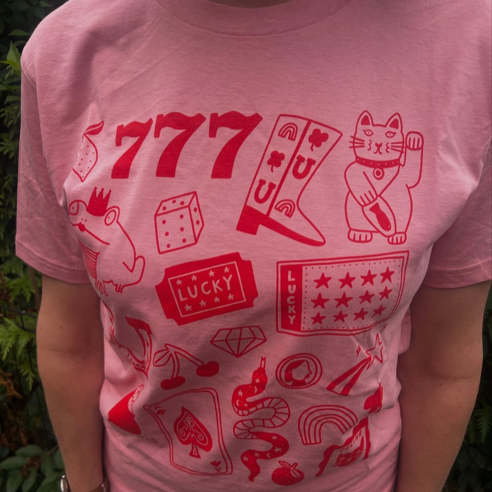 Image of Limited Edition Pink Lucky Tee