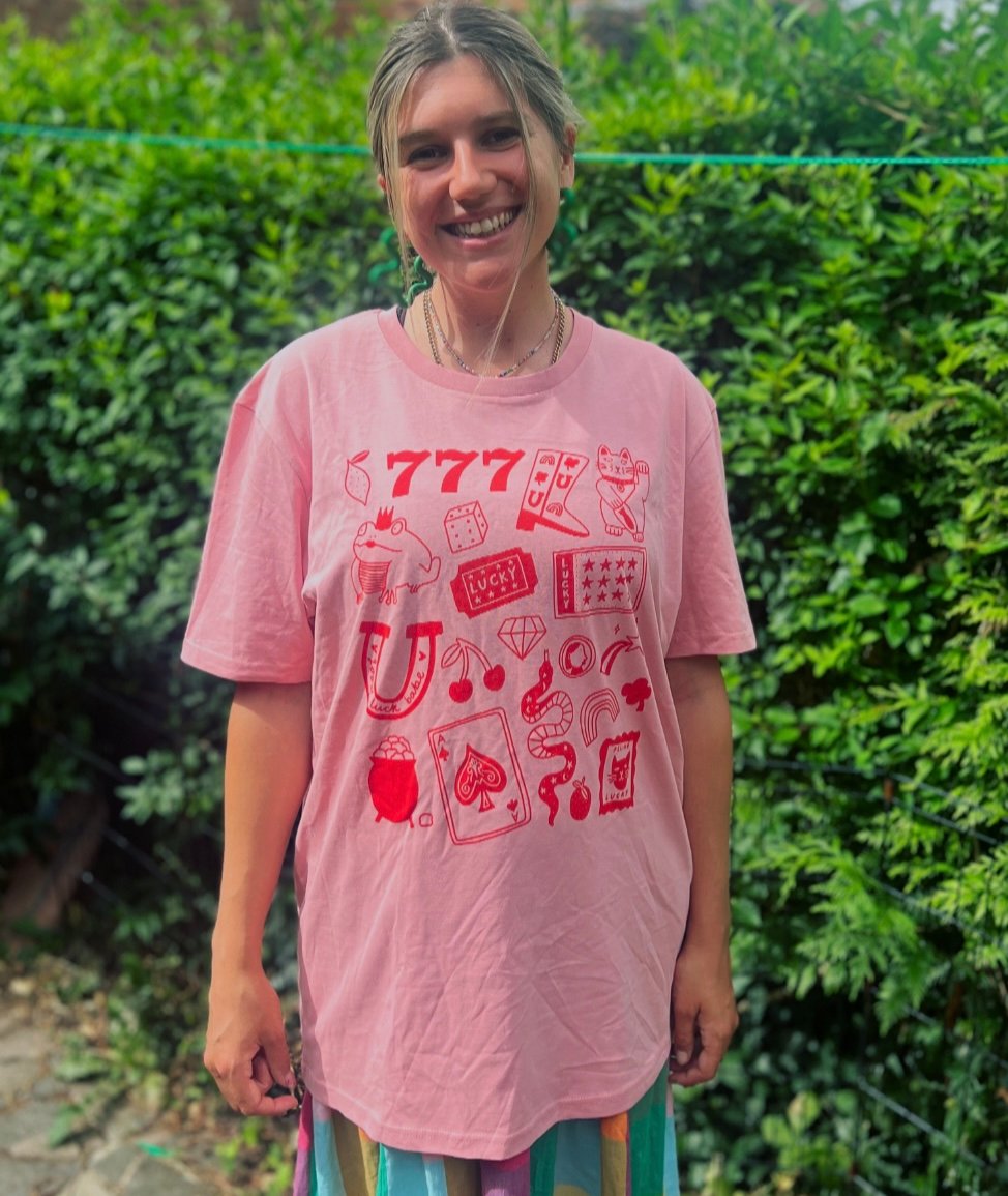 Image of Limited Edition Pink Lucky Tee