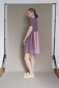 Image 5 of #3 PATCHWORK T-shirt dress