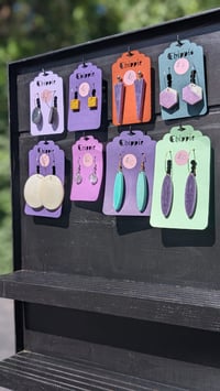 Image 3 of SUMMER Epoxy earrings