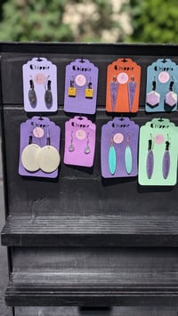 Image 1 of SUMMER Epoxy earrings