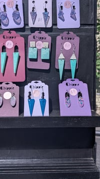 Image 6 of Queer JULY colors epoxy earrings