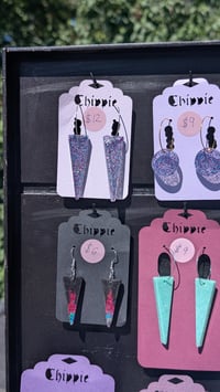 Image 2 of Queer JULY colors epoxy earrings