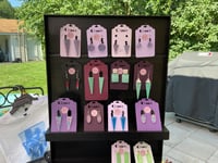 Image 9 of Queer JULY colors epoxy earrings