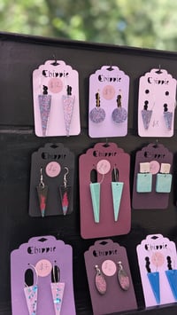 Image 10 of Queer JULY colors epoxy earrings