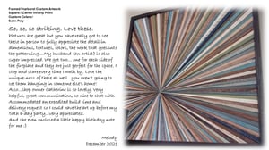 Image of Artwork Reclaimed Wood "Starburst Fairway" 