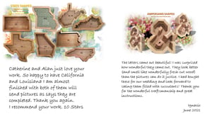 Image of Vertical Succulent Planter Box Small Letters Numbers Ampersand