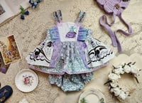 Image 1 of Dahlia tester. 12-18m 2pc fairy & snail embroidery 