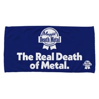 Image 1 of 60x30" REAL DEATH BEACH TOWEL