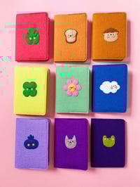 Image 4 of Wool Felt Passport Cover