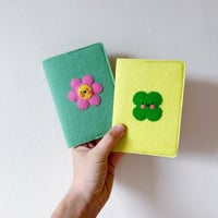 Image 2 of Wool Felt Passport Cover